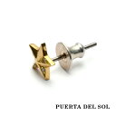 PUERTA DEL SOL ダイヤ スモールスター イエローゴールド ピアス K18 18金 ユニセックス ゴールドアクセサリー イヤリング 人気 ブランド アクセサリー ギフト プレゼント おしゃれ