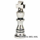 PUERTA DEL SOL チェスシリーズ クイーン ペンダント(チェーンなし) シルバー950 ユニセックス シルバーアクセサリー 銀 SV950 ブリタニ...