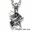 PUERTA DEL SOL スター ペンダント ネックレス(チェーン付き) シルバー950 ユニセックス シルバーアクセサリー 銀 SV950 ブリタニアシルバー シルバーネックレス チェーン付き 首飾り 人気 ブランド アクセサリー ギフト プレゼント おしゃれ