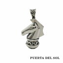 PUERTA DEL SOL Artisan ペデスタル バチカン アラベスク チェスナイト ペンダント(チェーンなし) シルバー950 ユニセックス シルバー...