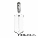 PUERTA DEL SOL Personal Number パーソナルナンバー 数字 大きめ 0 ペンダント(チェーンなし) シルバー950 ユニセックス シ...