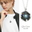 Que Crave パイレックスガラス ペンダントトップ ネックレス ペンダント シルバー925 ガラス 硝子 シル..