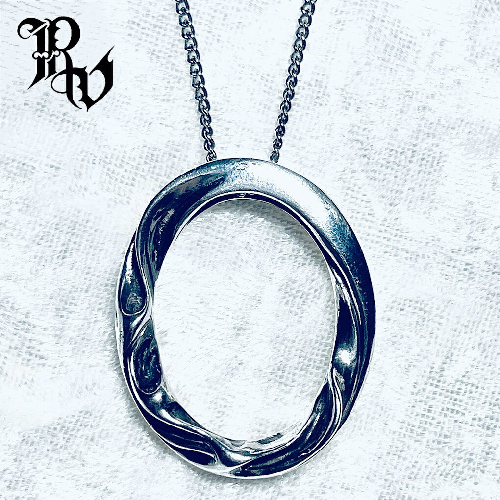 Revellia Coutour pendant ペンダントトップ チェーンなし シルバー 925 リング 輪 輪っか オーバル シンプル ペンダント トップ ヘッド メンズ レディース 男性 女性 彼氏 彼女 誕生日 記念日 プレゼント 人気 おしゃれ アンティーク きれい 大人 かっこいい 存在感