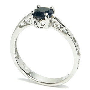 サファイア ボリュームプラチナコート シルバーリング 8〜14号 レディース リング Sapphire 女性用 指輪 パワーストーン 天然石 レディースリング ...