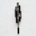ROKUZAN オニキス マーカサイト ブローチ ペンダントトップ (チェーンなし) ネックレス ペンダント トップ ヘッド シルバー925 オニキス マーカサイト ROK-202C0536-ONF 碌山ジュエリー ブランド レディース 女性 彼女 娘 妻 誕生日 記念日 プレゼント 人気 おしゃれ