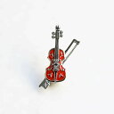 ROKUZAN エナメル バイオリン ブローチ ペンダントトップ (チェーンなし) ネックレス ペンダント トップ ヘッド シルバー925 ホワイトトパーズ 碌山ジュエリー ブランド レディース 女性 彼女 娘 妻 誕生日 記念日 プレゼント 人気 おしゃれ