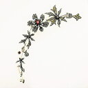 ROKUZAN ガーネット マルカジット クラシカル ブローチ ピンブローチ シルバー925 ガーネット マーカサイト パール 真珠 碌山ジュエリー ブランド レディース 女性 彼女 娘 妻 誕生日 記念日 プレゼント 人気 おしゃれ