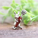 ROKUZAN カーネリアン ウサギ ブローチ ペンダントトップ (チェーンなし) ネックレス ペンダント トップ ヘッド シルバー925 マーカサイト パール...