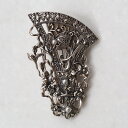 ROKUZAN 沙羅双樹 クリップ ブローチ ペンダントトップ (チェーンなし) ネックレス ペンダント トップ ヘッド シルバー925 パール 真珠 マーカサイト 碌山ジュエリー ブランド レディース 女性 彼女 娘 妻 誕生日 記念日 プレゼント 人気 おしゃれ