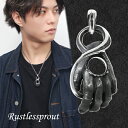 Rustlessprout Left ペンダントトップ (チェーンなし) シルバー925 ペンダント ネックレス シルバーアクセサリー 手 左手 手首 ハンド ...