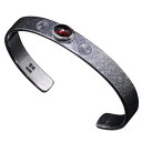 龍頭 岩石菊平打ち バングル 8mm メンズ シルバー シルバーバングル メンズバングル シルバー950 男性 彼氏 伝統技法 ギフト 人気 おしゃれ ブランド