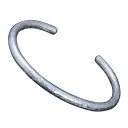 龍頭 岩石丸鎚目 バングル (Round bar) メンズ シルバー シルバーバングル メンズバングル シルバー950 男性 彼氏 伝統技法 ギフト 人気 おし...
