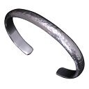 龍頭 甲丸岩石丸鎚目 バングル 8mm幅 メンズ レディース シルバー シルバーバングル メンズバングル レディースバングル シルバー950 男性 彼氏 女性 彼女 伝統技法 ギフト 人気 おしゃれ ブランド