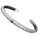 龍頭 霰 バングル 石付き メンズ シルバー シルバーバングル メンズバングル シルバー950 男性 彼氏 伝統技法 ギフト 人気 おしゃれ ブランド