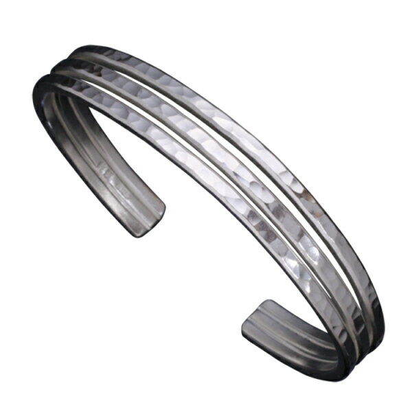 龍頭 丸鎚目 バングル メンズ レディース シルバー シルバーバングル メンズバングル レディースバングル シルバー950 男性 彼氏 女性 彼女 伝統技法 ギフト 人気 おしゃれ ブランド