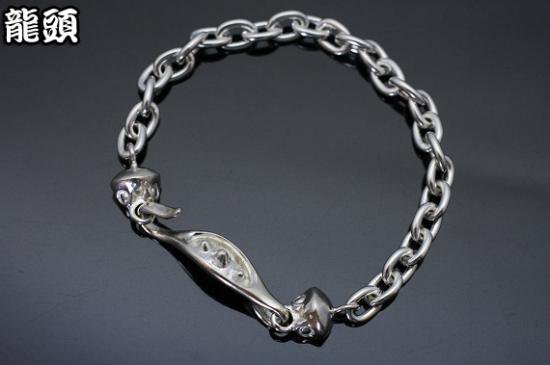 Silver - 龍頭 蛙玉 ブレスレット レディース シルバー シルバーブレスレット レディースブレスレット シルバー950 女性 彼女 伝統技法 ギフト 人気 おしゃれ ブランド