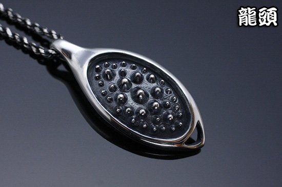 龍頭 霰スプーン ネックレス チェーン付き ペンダント メンズ シルバー シルバーネックレス メンズネックレス シルバー950 男性 彼氏 伝統技法 ギフト 人気 おしゃれ ブランド