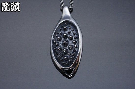 龍頭 霰スプーン ネックレス チェーン付き ペンダント メンズ シルバー シルバーネックレス メンズネックレス シルバー950 男性 彼氏 伝統技法 ギフト 人気 おしゃれ ブランド