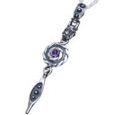 龍頭 龍 ツイスト 3 ネックレス チェーン付き ペンダント メンズ シルバー シルバーネックレス メンズネックレス 竜 ドラゴン 天然石 シルバー950 男性 彼氏 伝統技法 ギフト 人気 おしゃれ ブランド(4)