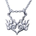 龍頭 双迦楼羅炎ペンダント 壱白仕上げ ペンダント ネックレス ペンダント メンズ シルバー シルバーネックレス メンズネックレス 天然石 シルバー925 シル...
