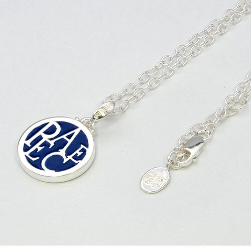 楽天新宿 銀の蔵 シルバーアクセサリーSAINTS セインツ PEACE ブルー シルバーペンダント チェーン付き ネックレス ペンダント メンズ シルバー シルバー925 シルバーアクセ プレート メンズネックレス 男性 男性用 彼氏 記念日 誕生日 ギフト プレゼント 人気 ブランド