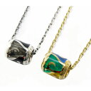 SAINTS セインツ ペア ステンドグラスネックレス(チェーン付き) シルバー925 シルバーアクセサリー 銀 SV925 スターリングシルバー シルバーネッ...