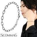 SCOMMAG ステンレス あずき チェーン ブレスレット メンズブレスレット ブレス チェーンブレスレット サージカルステンレス 金属アレルギー アレルギーフ...