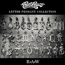 RAT RACE ラットレース R.A.W アッパーケーストップ R タイプ1 イニシャル ペンダントトップ チェーンなし アルファベット トップ ヘッド ネッ...