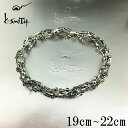 K-SMITH クロス Sサイズ ブレスレット 19〜21.5cm シルバーアクセサリー シルバー925 シルバーブレスレット メンズブレスレット メンズ きれ...