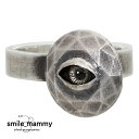 smile_mammy stare ファセットカット ストーン リング 指輪 0~19号 シルバー 925 宝石 目 目玉 追視 義眼 不気味 ホラー ダーク グロテスク シルバーリング メンズ レディース 男性 女性 彼氏 彼女 ユニセックス 誕生日 記念日 プレゼント 人気 おしゃれ