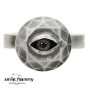 smile_mammy stare ファセットカット ストーン リング 指輪 0~19号 シルバー 925 宝石 目 目玉 追視 義眼 不気味 ホラー ダーク グロテスク シルバーリング メンズ レディース 男性 女性 彼氏 彼女 ユニセックス 誕生日 記念日 プレゼント 人気 おしゃれ(4)