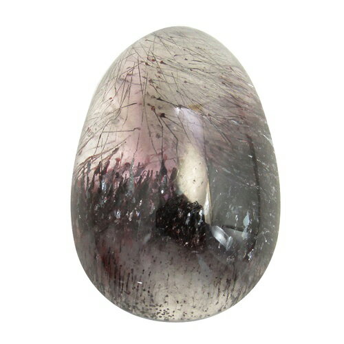 スーパーセブン 磨き 原石 ルース 裸石 約2.4cm カボション セイクリッドセブン 天然石 パワーストーン レピドクロサイトインクォーツ 水晶 希少 タンブ...