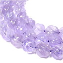ラベンダーアメジスト 8mm 天然石 ビーズ スクリューカット 4玉セット 粒売り パワーストーン バラ売り 2月 誕生石 ビ-ズ パーツ 紫水晶 天然石ビーズ...