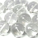 水晶 20mm 天然石 ビーズ 丸玉 1玉売り 粒売り パワーストーン バラ売り パワ-スト-ン ビ-ズ パーツ クォーツ 天然石ビーズ 天然石パーツ プレゼン...