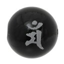 十二支守護 梵字 オニキス マン 10mm 天然石 ビーズ 丸玉 2玉売り 粒売り パワーストーン バラ売り ビ-ズ キリーク タラーク アン サク バン カー...