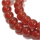赤めのう 6mm 天然石 ビーズ 丸玉 30玉セット 粒売り パワーストーン バラ売り ビ-ズ パーツ 赤瑪瑙 天然石ビーズ 天然石パーツ プレゼント 人気