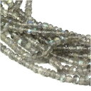 ラブラドライト 2×1.5mm 天然石 ビーズ ボタンカット 10cm連 連売り パワーストーン ビ-ズ パーツ 曹灰長石 天然石ビーズ 天然石パーツ プレゼン...