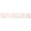 ローズクォーツ 9mm 天然石 ビーズ ローズカット 4玉セット 薔薇 バラ ローズ カットビーズ 彫刻 ストーンカービング 粒売り パワーストーン バラ売り ...