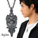 Superbia スペルヴィア ウィデーレ ネックレス ペンダントトップ ペンダント ペンダントチャーム シルバー ブランド Videre Pendant Top シルバー925 美術 彫刻 退廃 デザイン アンティーク ゴシック 目玉 目 瞳 メンズ 男性 彼氏 夫 旦那 誕生日 プレゼント 人気 おしゃれ
