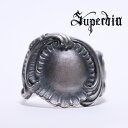 Superbia “ロココ”リング3 11号~27号 Rococo シルバーリング シルバー925 メンズ スペルヴィア スペルビア ブランド ロココ美術 バロック グロテスク アンティーク ジュエリー ダーク 退廃 耽美 彫刻 造形 アート 緻密 プレゼント 人気 おしゃれ