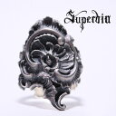 Superbia “白昼夢”リング 11号〜27号 Rococo シルバーリング シルバー925 メンズ スペルヴィア スペルビア ブランド ロココ美術 バロッ...
