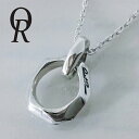 Quiet Room ランダム 鏡面 リング シルバー ネックレス チェーン付き メンズ レディース シンプル シルバーネックレス ペンダント シルバーペンダント メンズネックレス レディースネックレス ブランド シルバー950 槌目 きれいめ プレゼント 人気 彼氏 おしゃれ(4)
