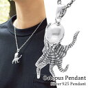 オクトパス ブラックジルコニア シルバー ネックレス (チェーン付き) ペンダント 大きめ 大きい シルバー925 メンズ レディース 和風 日本デザイン タコ...