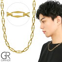 GRANER ステンレス ヘキサゴン チェーン ネックレス ゴールド ステンレスチェーン 金色 金属アレルギー対応 アレルギーフリー 肌に優しい デリケート肌 ...