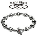 TRAVIS WALKER トラヴィスワーカー ミディアム クロスボール ウィズ Tバー ブレスレット シルバー ブランド 公式 正規品 シルバー925 アクセ...