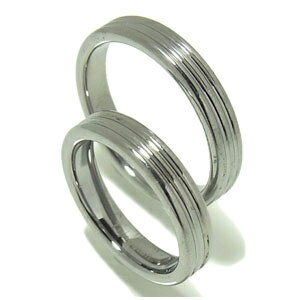 ツインカットライン タングステン ペアリング 7〜19号 メンズ レディース 銀の蔵 指輪 お揃いペアリング カップル 人気ペアリング クリスマス プレゼント ...