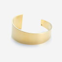 VAYACONDIOS ヴァヤコンディオス ステンレス プレート バングル ステンレスバングル 幅広 ゴールドカラー 金 サージカルステンレス 金属アレルギー アレルギーフリー メンズ レディース 腕輪 平打ち 鏡面 シンプル 定番 男性 彼氏 ギフト 人気 ブランド