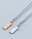 ハート プレート ペアネックレス サージカルステンレス 金属アレルギーフリー ジルコニア 合わせる 重ねる シルバー ピンクゴールド シンプル ペア おそろい ...