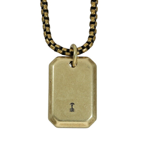 四角形 タグ マット ゴールド ネックレス ロングネックレス サージカルステンレス 金属アレルギーフリー ゴールドカラー プレート 大きめ 大きい 存在感 かっ...
