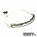 VIVIFY ビビファイ アクセサリー ブレスレット バングル シルバー Crushed Pavement Bracelet